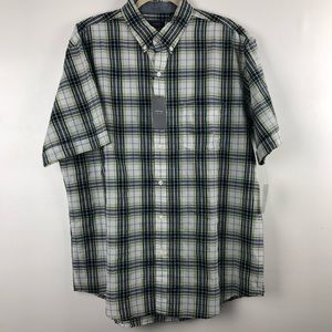 Arrow Men’s Casual Shirt Short Sleeve Plaid Shirt